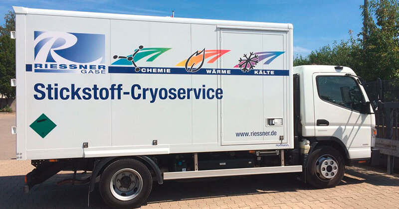Cryoservice | © Rießner-Gase GmbH Rießner-Gase Cryoservice | © Rießner-Gase GmbH